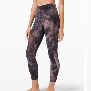 Lululemon Tie-Dye High Rise Leggings